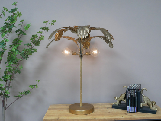 Palm Tree Table Lamp - HOMEDECORATION